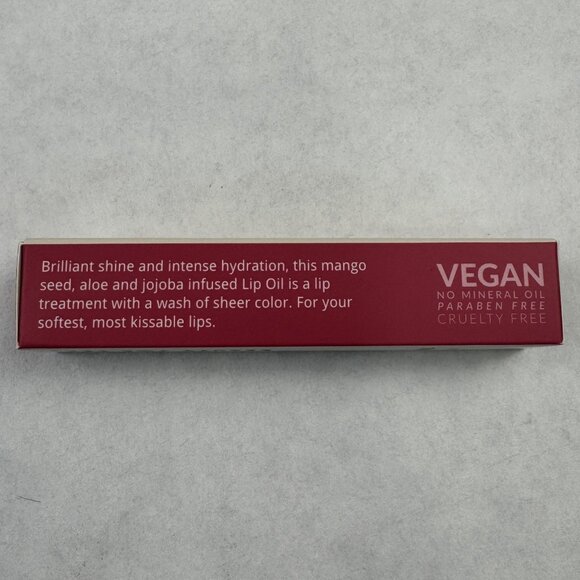 Beauty For Real Lip Revival Hi-Shine Hydrating Lip Oil Raspberry Beret 6ml NEW - Picture 4 of 7